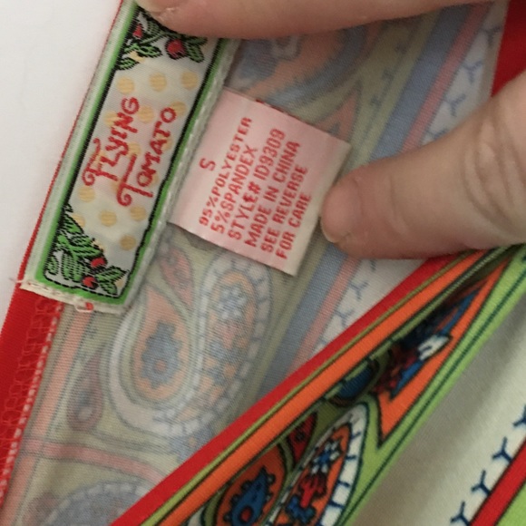 Flying Tomato Low V Neck Short Dress Size Small - Picture 6 of 7